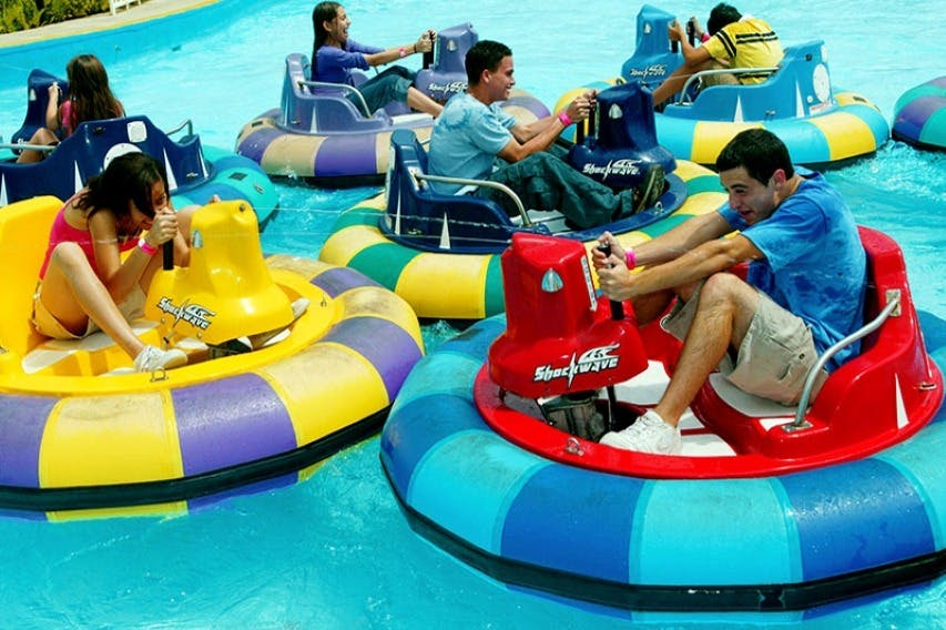 Boomers Palm Springs: Bumper Boats + Go-Karts + Mini Golf + Climbing Walls - Photo 1 of 11